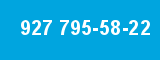 927 795-58-22 927 795-58-22